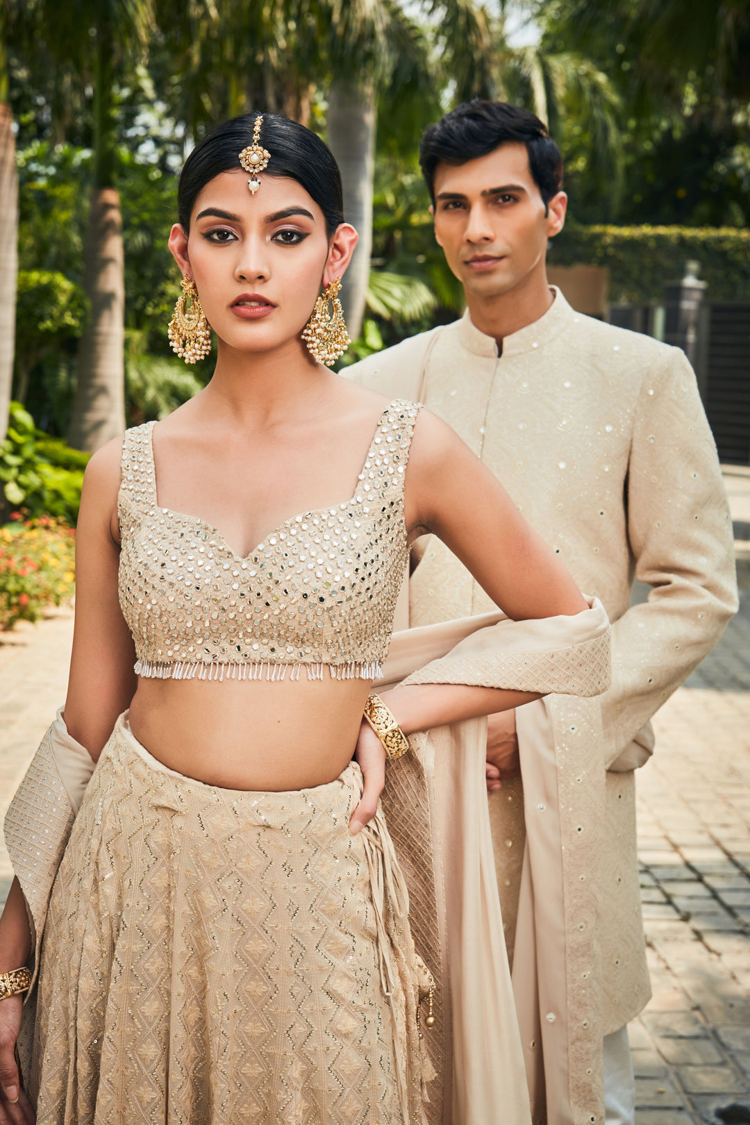 MYRA & HIRAV- Beige Sets