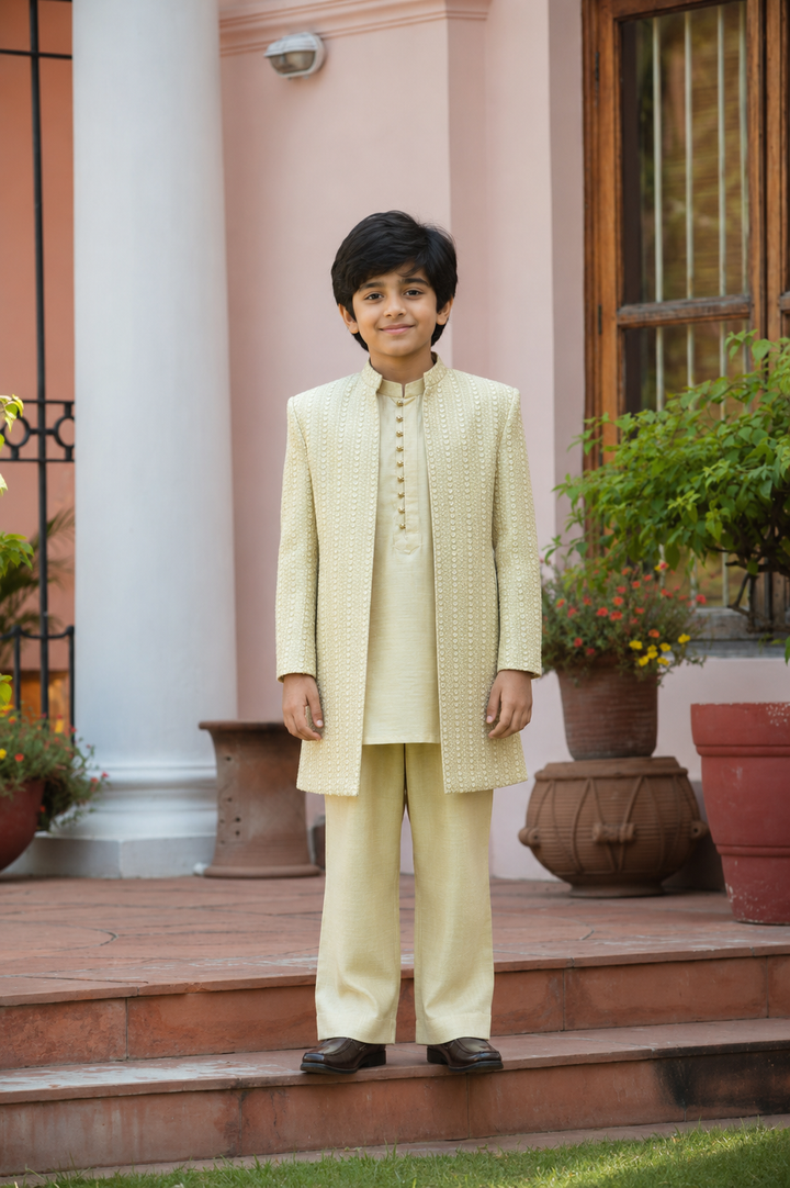 PRADYUT INDO-WESTERN SET