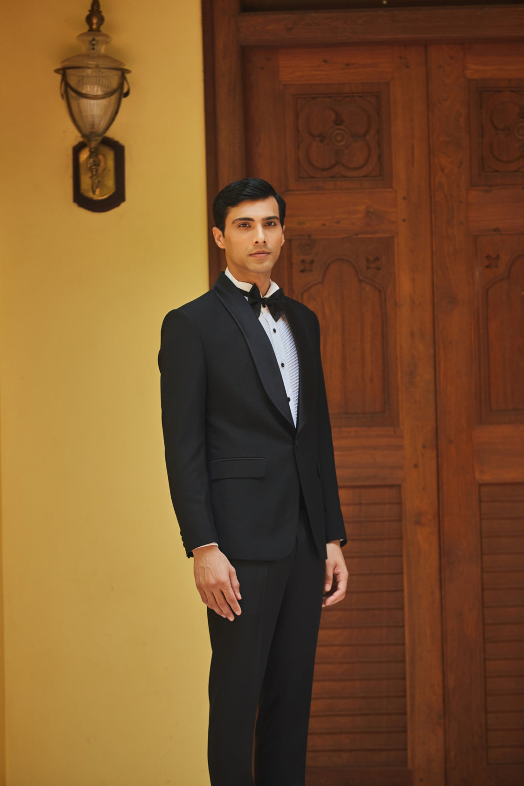 Harrison Black Tuxedo Peak lapel