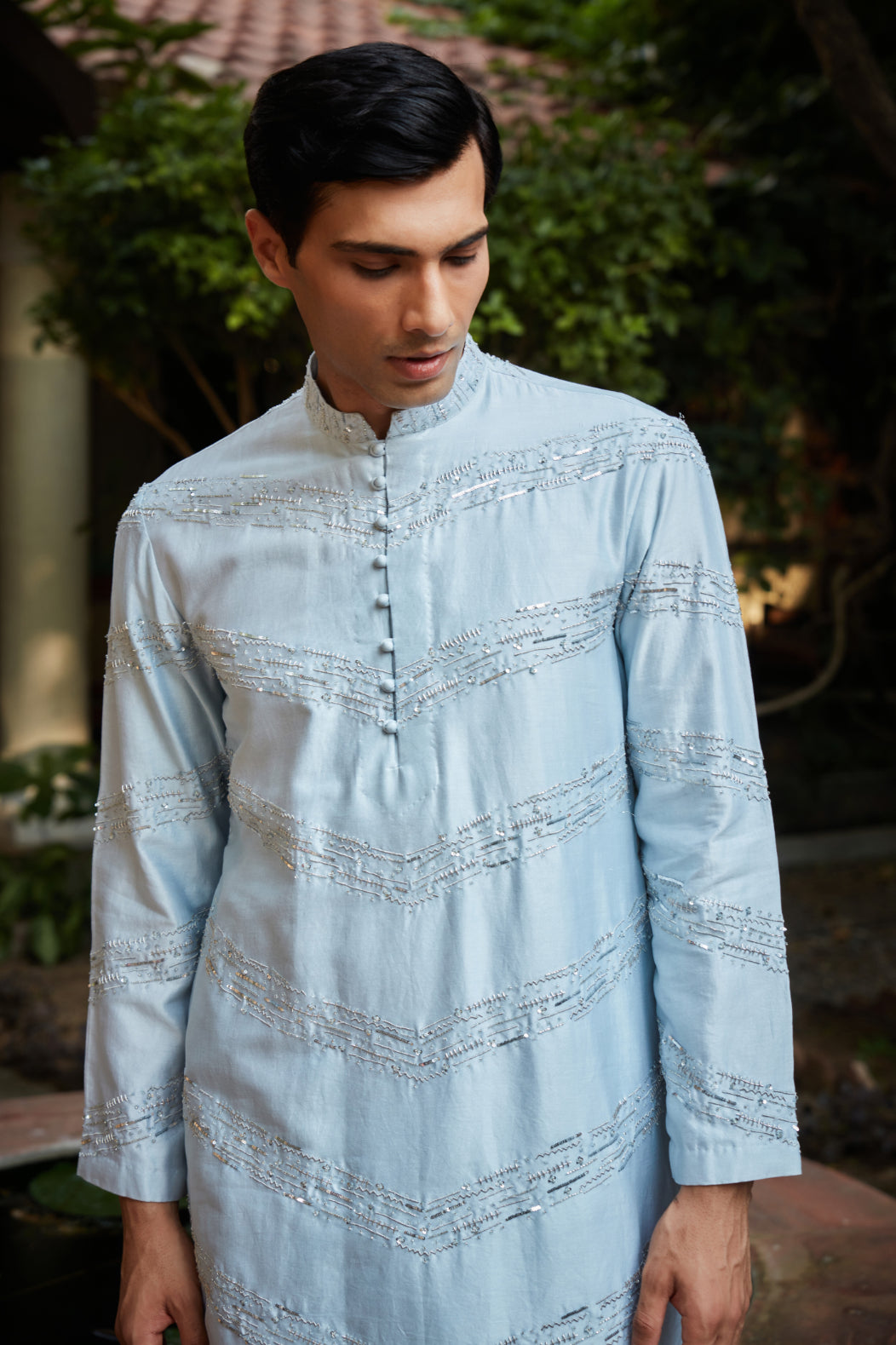 Zircon Light Blue Kurta set