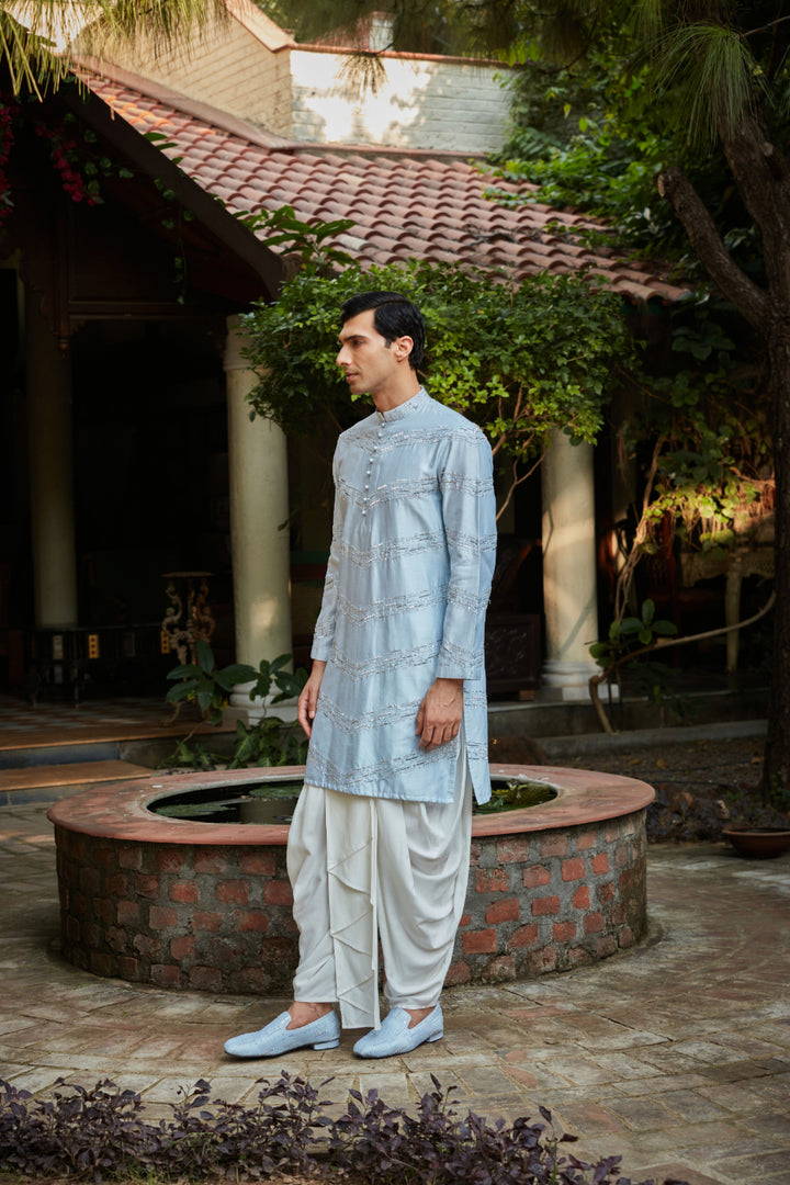 Zircon Light Blue Kurta set