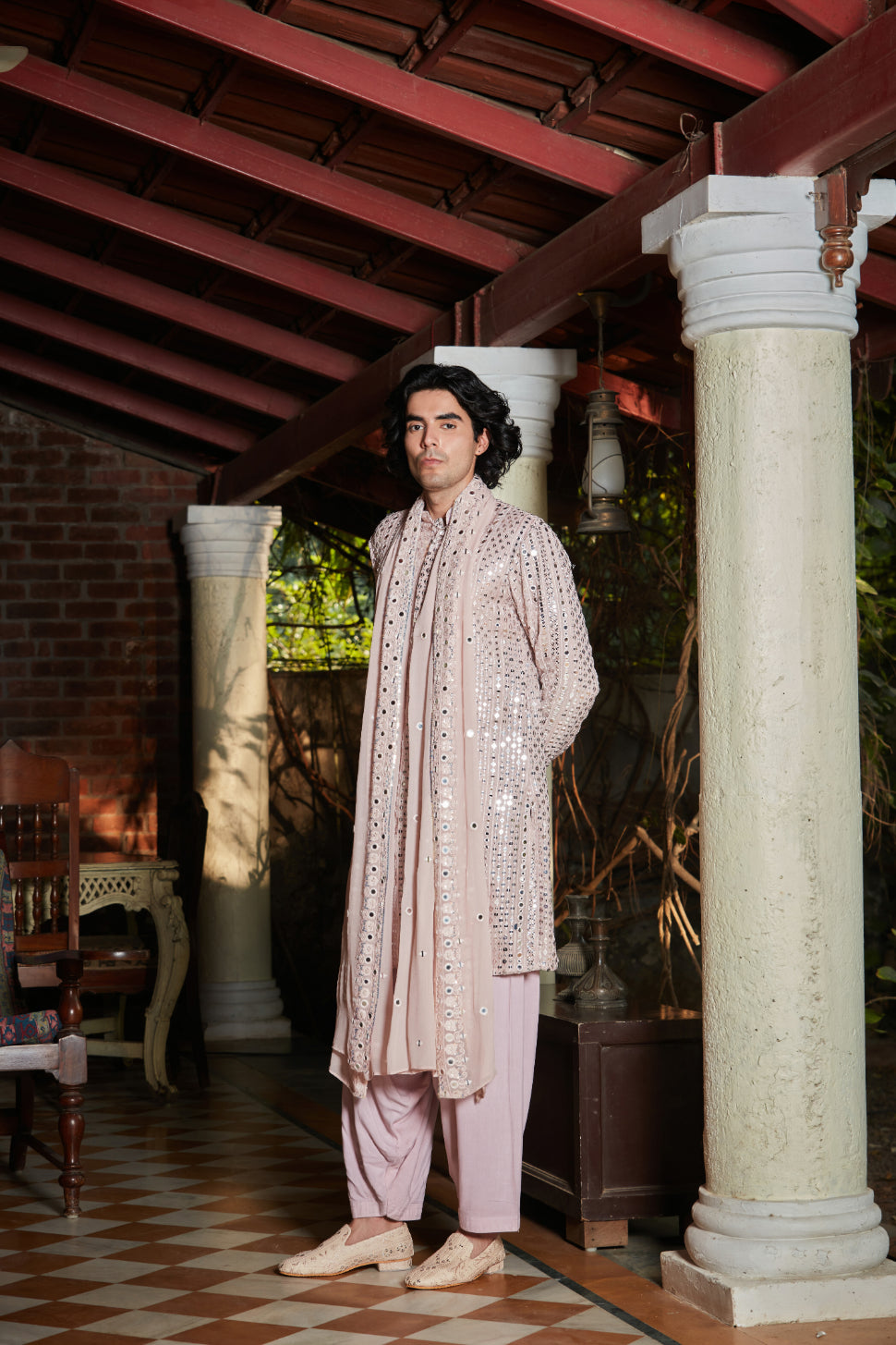 Rudy lilac Kurta set