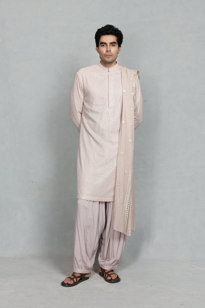 Raag Kurta Set in Lilac