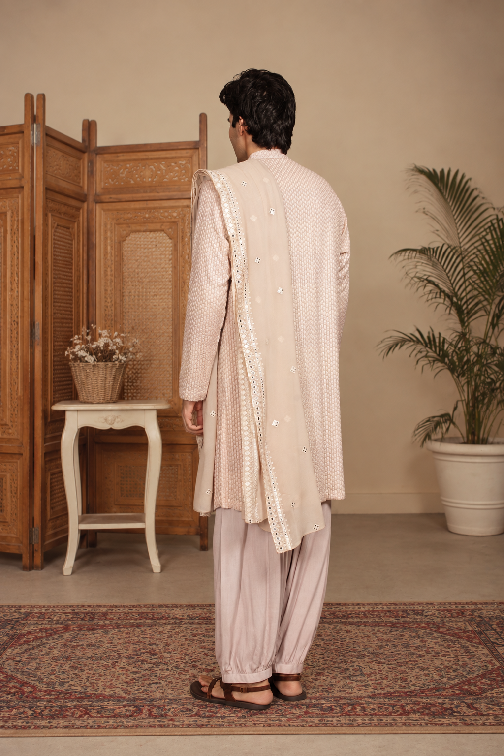 Raag Kurta Set in Lilac
