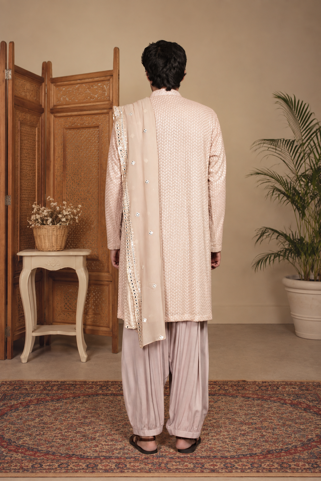 Raag Kurta Set in Lilac