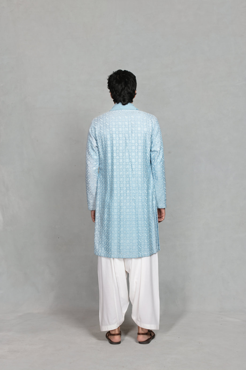 Archis Kurta Set in Light Blue