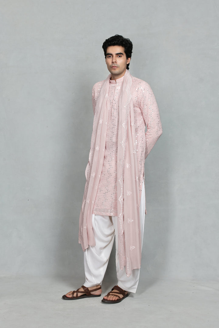 Swar Kurta Set in Lilac