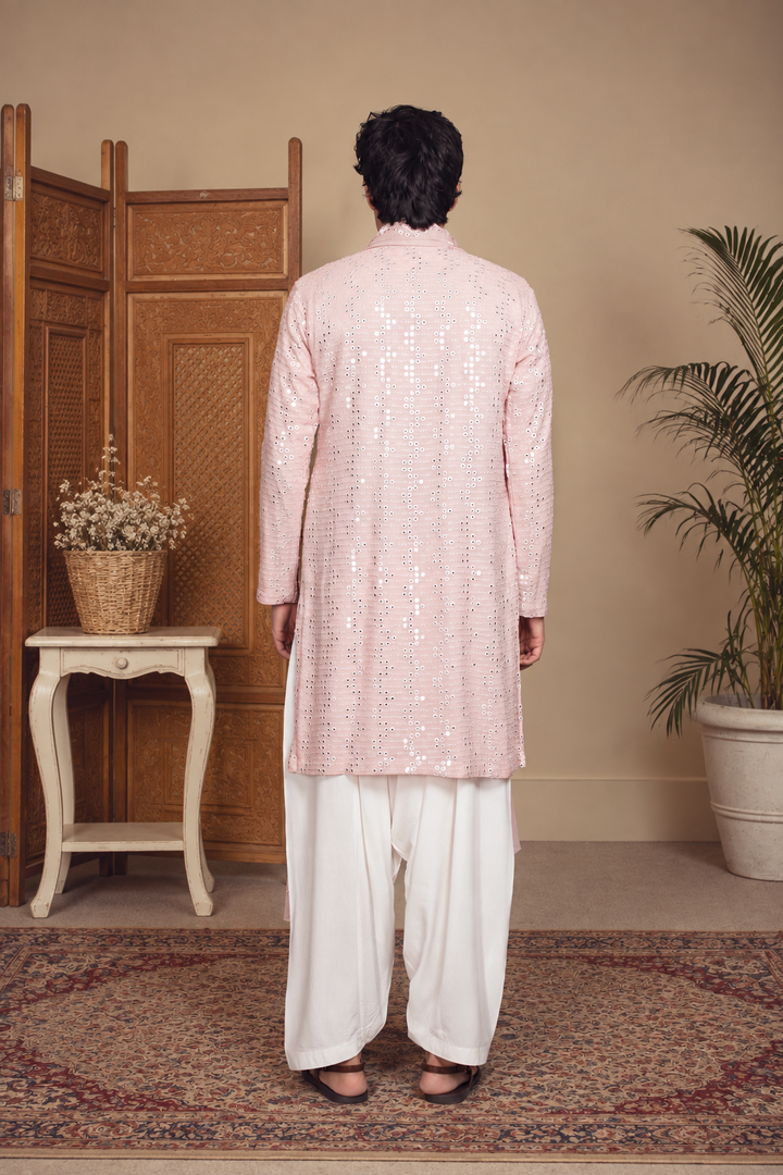Swar Kurta Set in Lilac