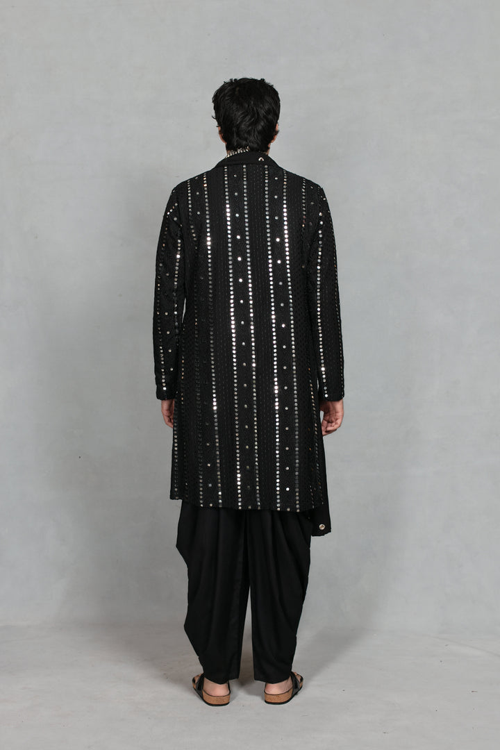 Aabha Kurta Set in Black