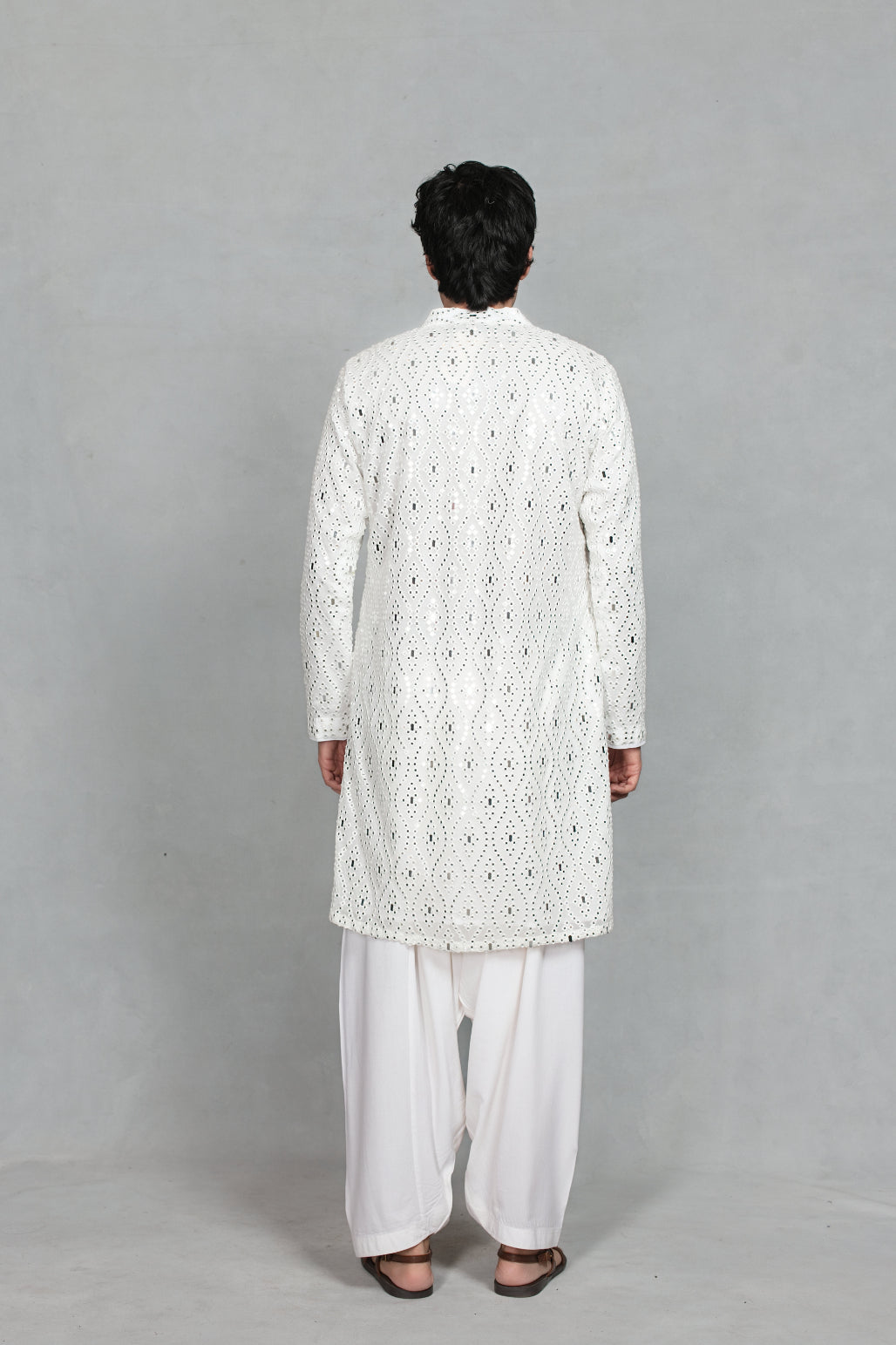 Saanidhya Kurta Set in Off-White