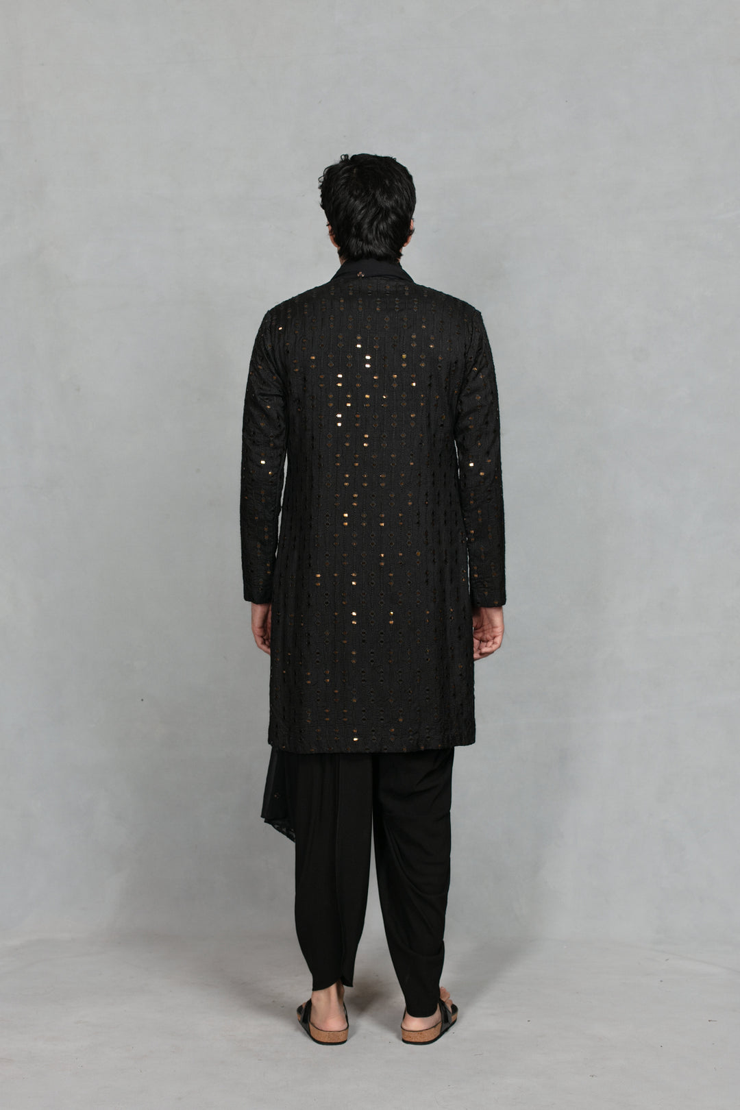 Saaya Kurta Set in Black