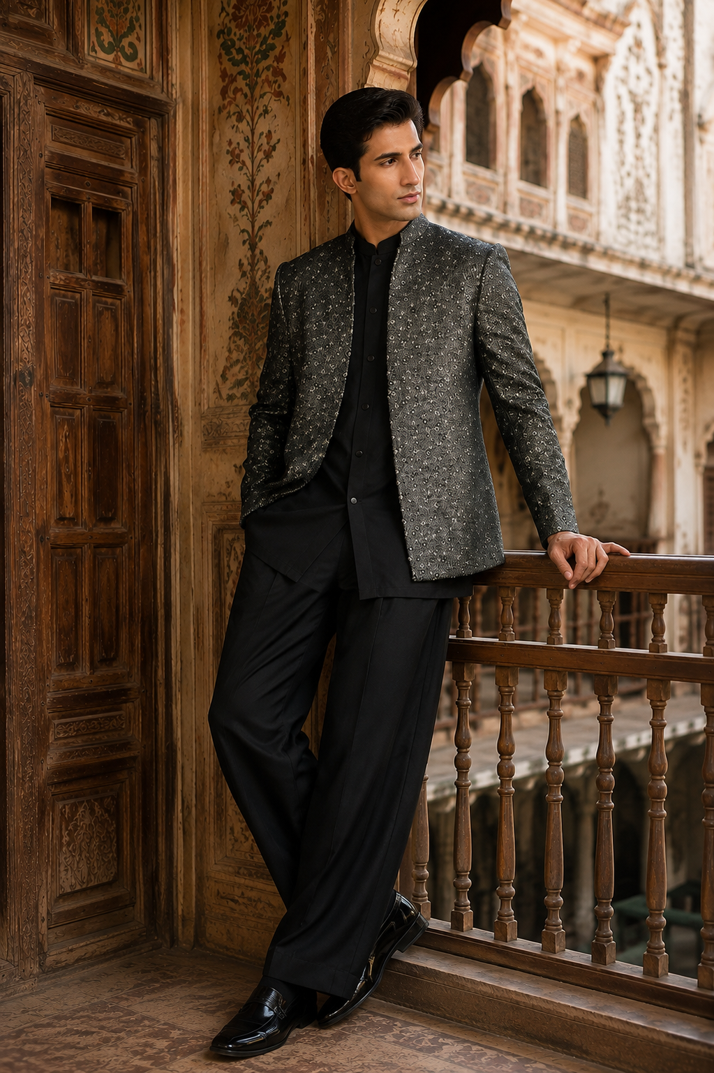 Raah Indo Western Jacket Set