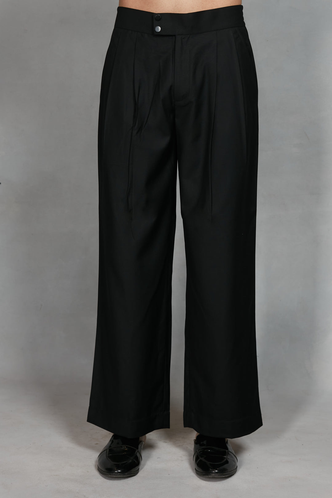 Raah Indo - Western Jacket Set in Black