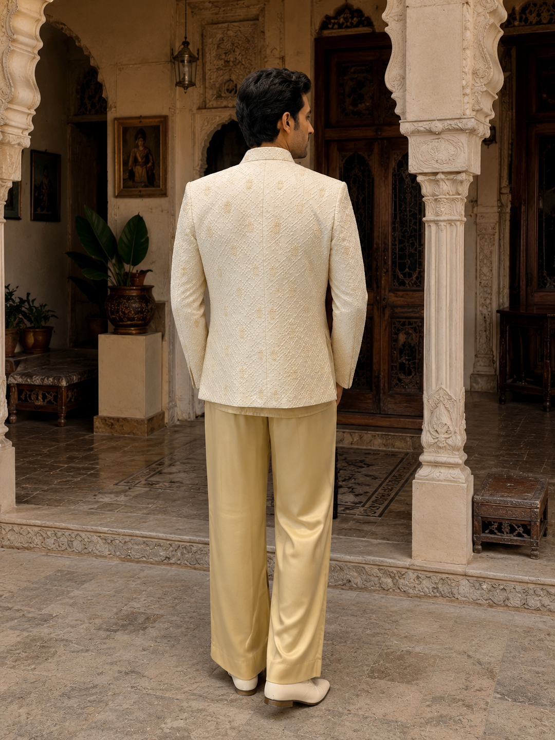 Kora Indo Western Jacket Set