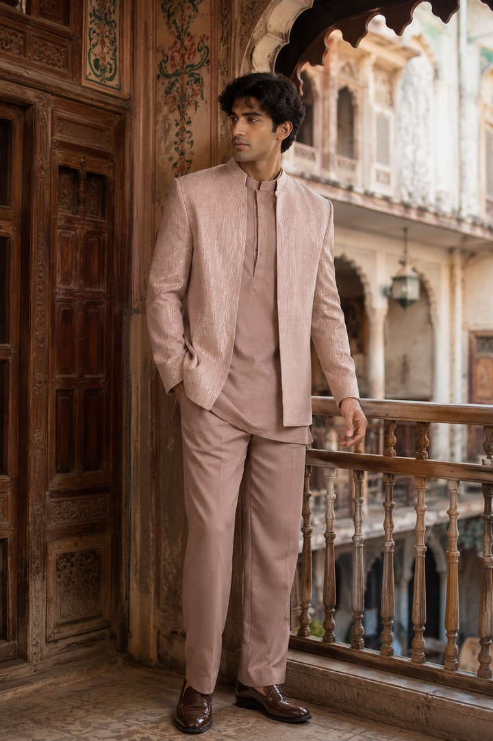 Dastaan Indo Western Jacket Set