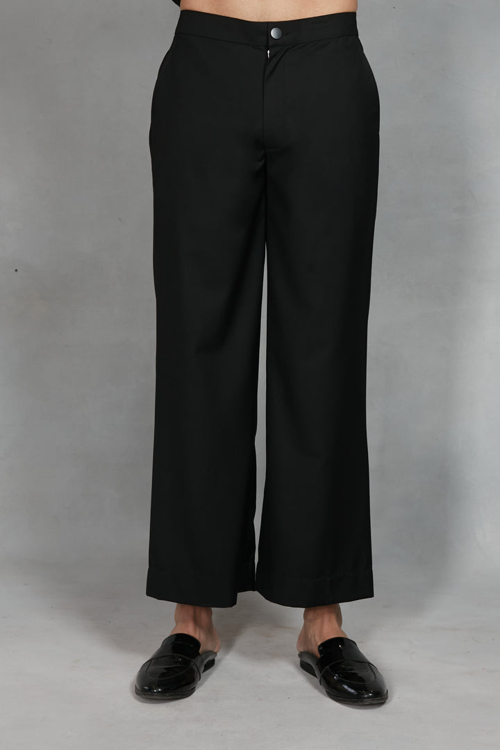 Shahi Indo - Western Jacket Set in Black