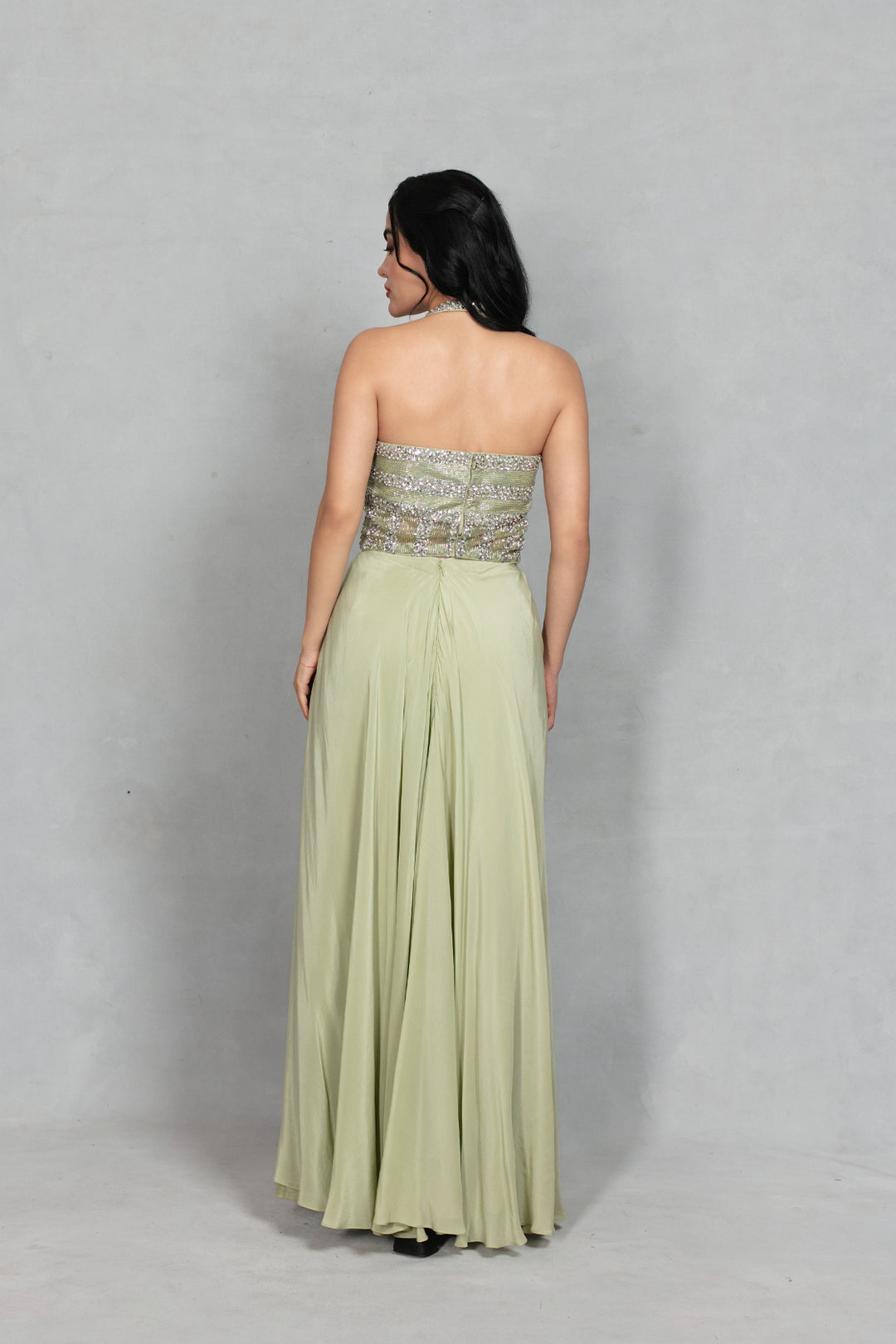 Virsa Cord Set in Sage Green