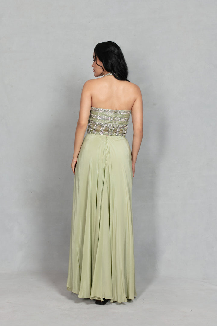 Virsa Cord Set in Sage Green