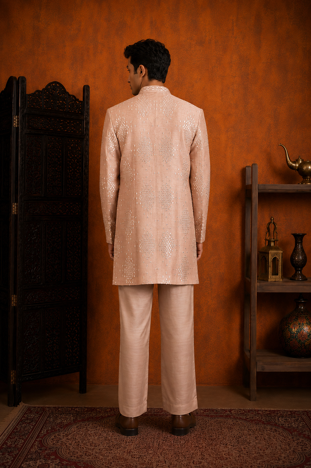 Ujaas Indo Western Jacket Set