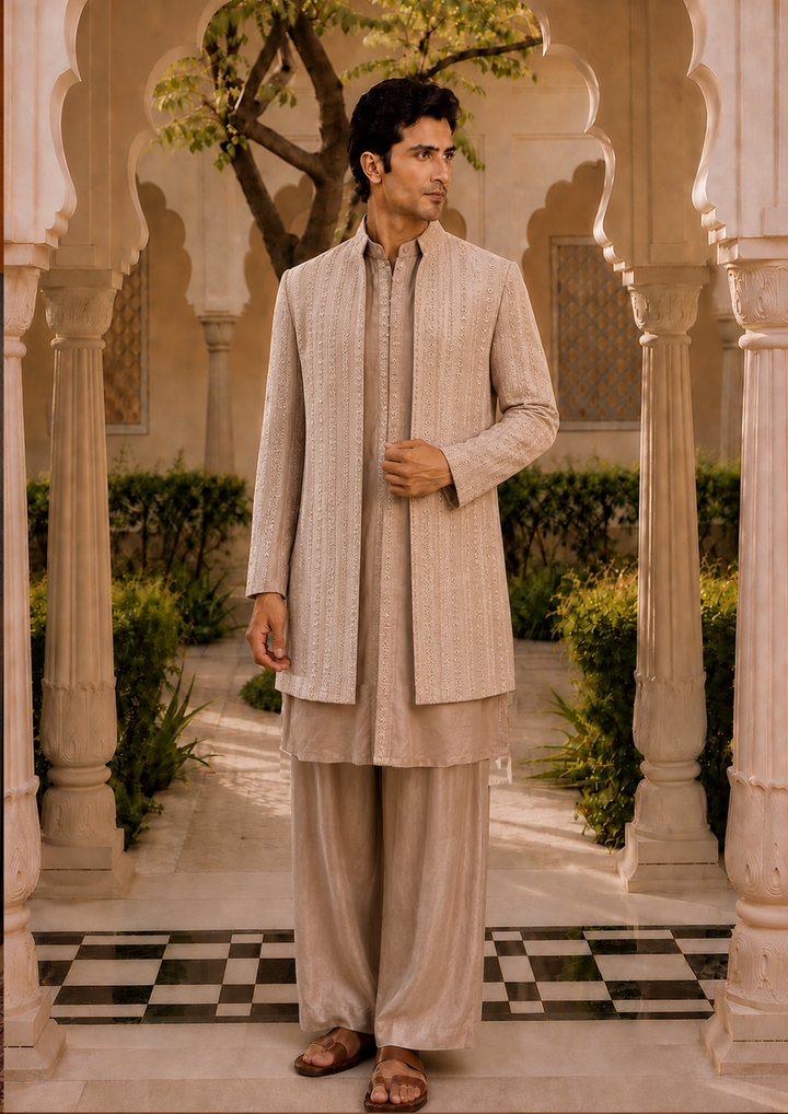 Ehsaas Indo Western Jacket Set