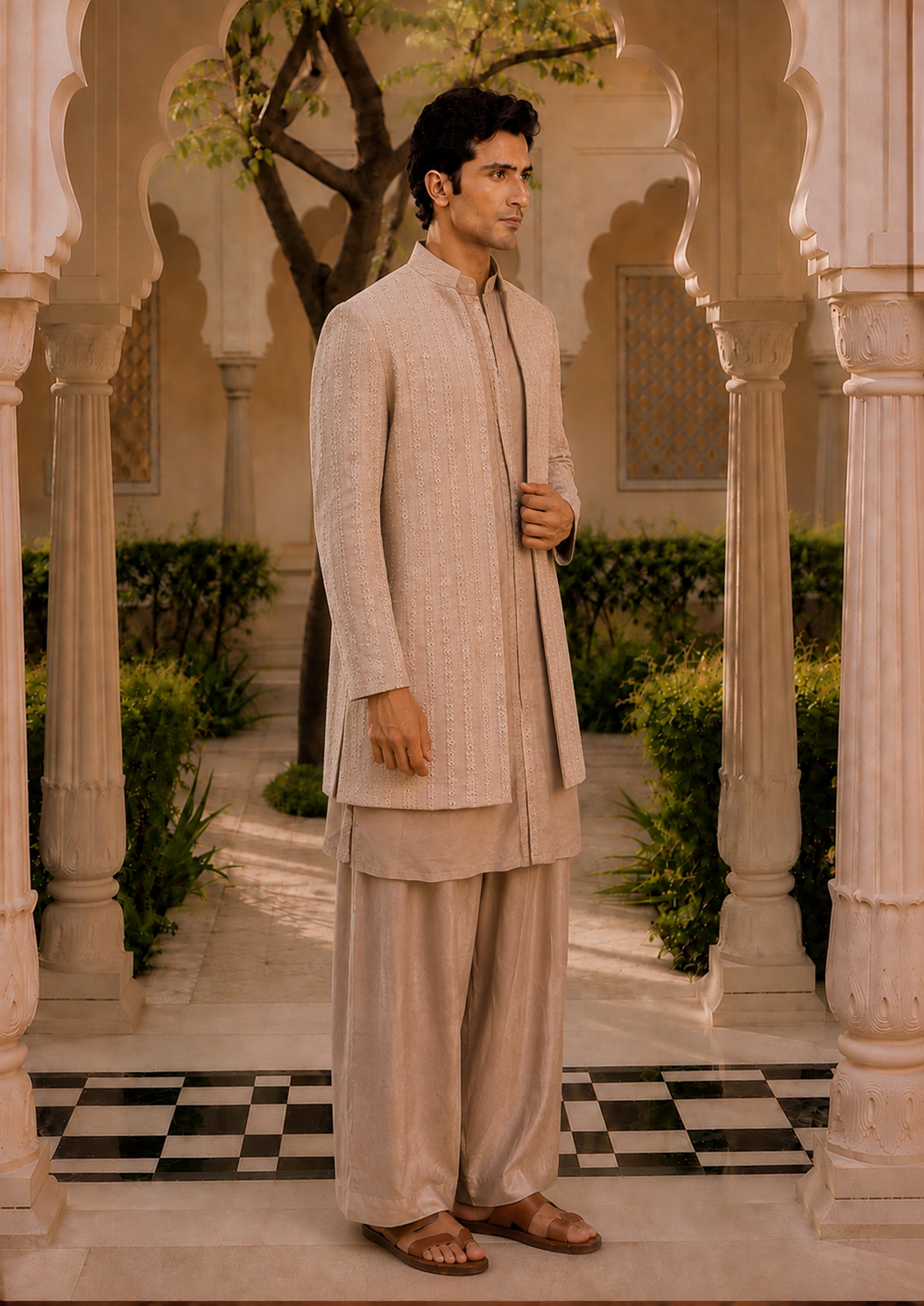 Ehsaas Indo Western Jacket Set