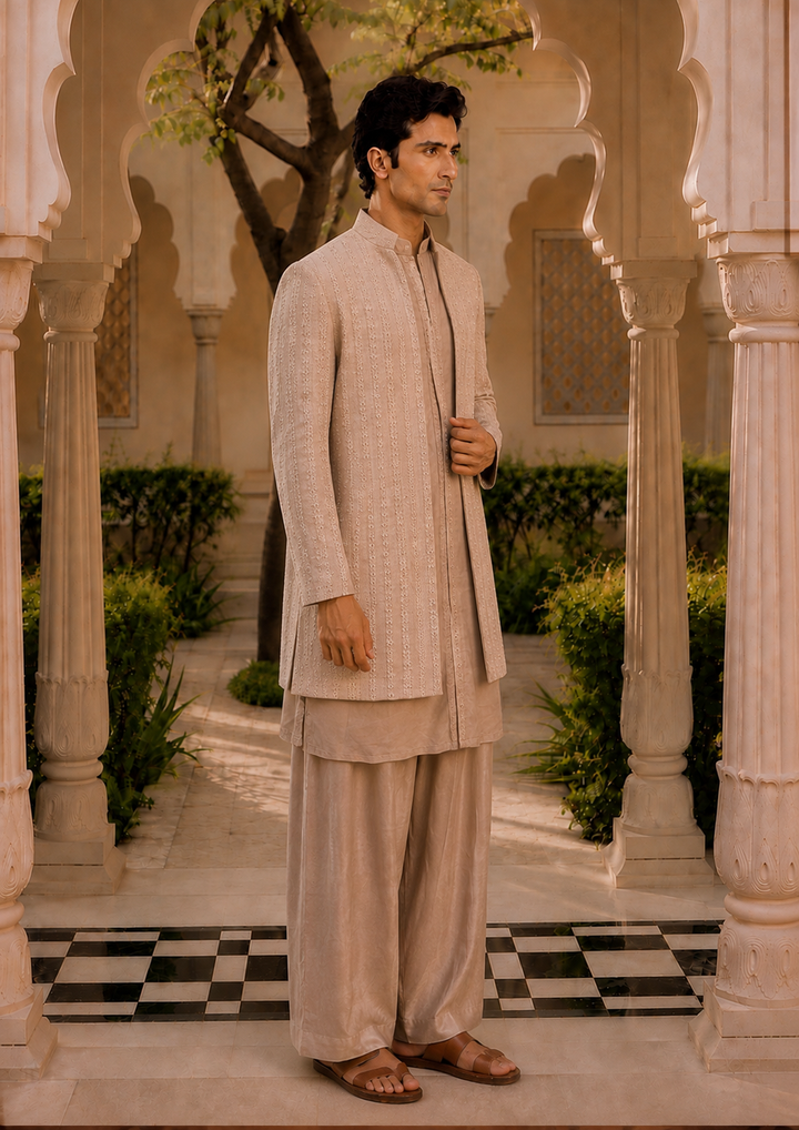 Ehsaas Indo Western Jacket Set