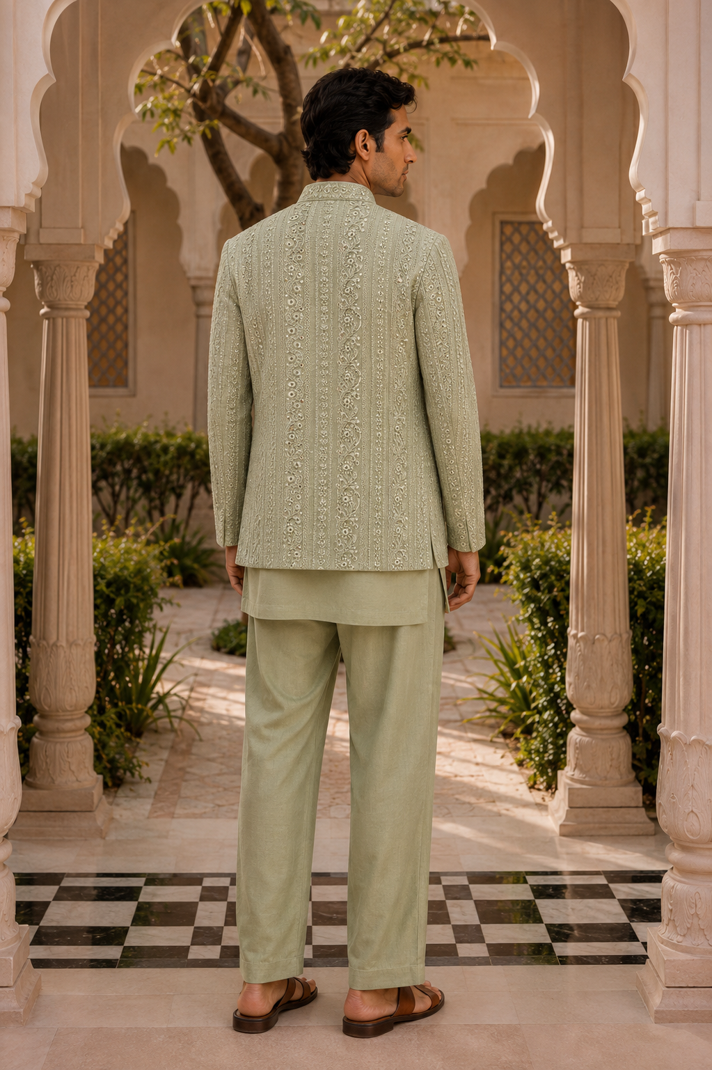 Saagar Indo Western Jacket Set
