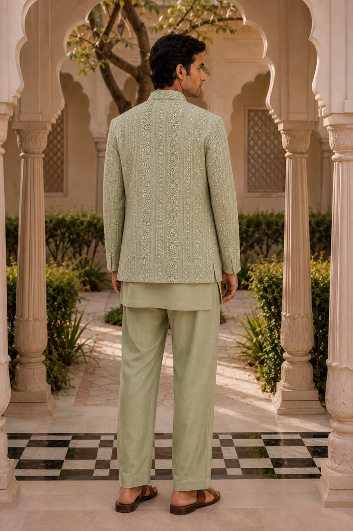 Saagar Indo Western Jacket Set