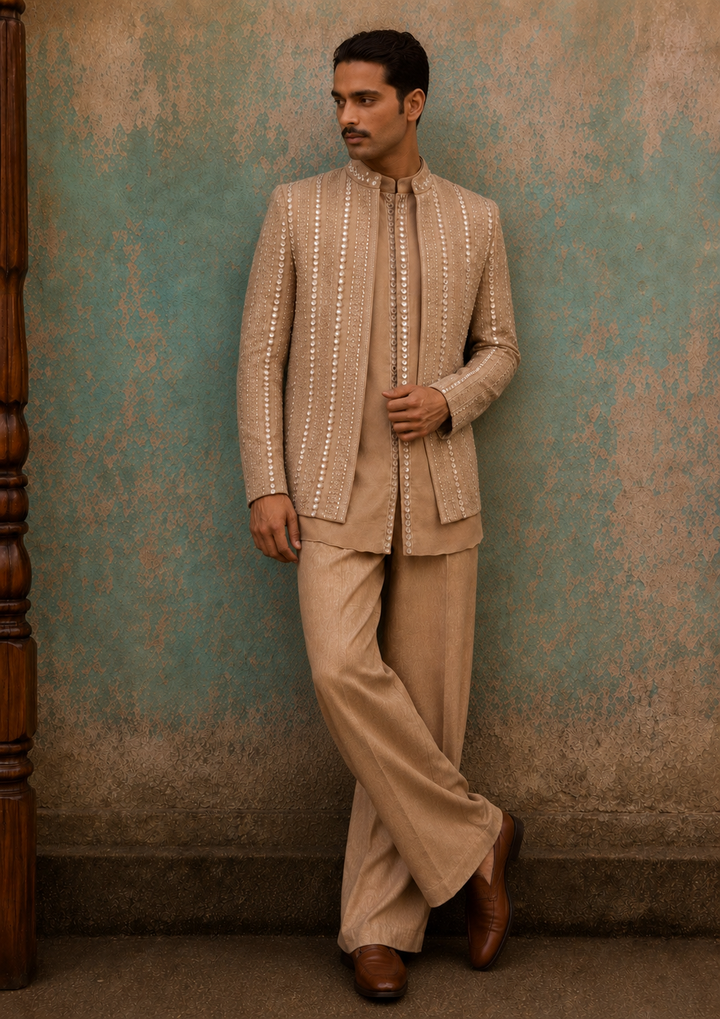 Lams Indo Western Jacket Set