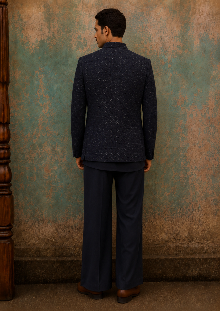 Pravaah Indo Western Jacket Set