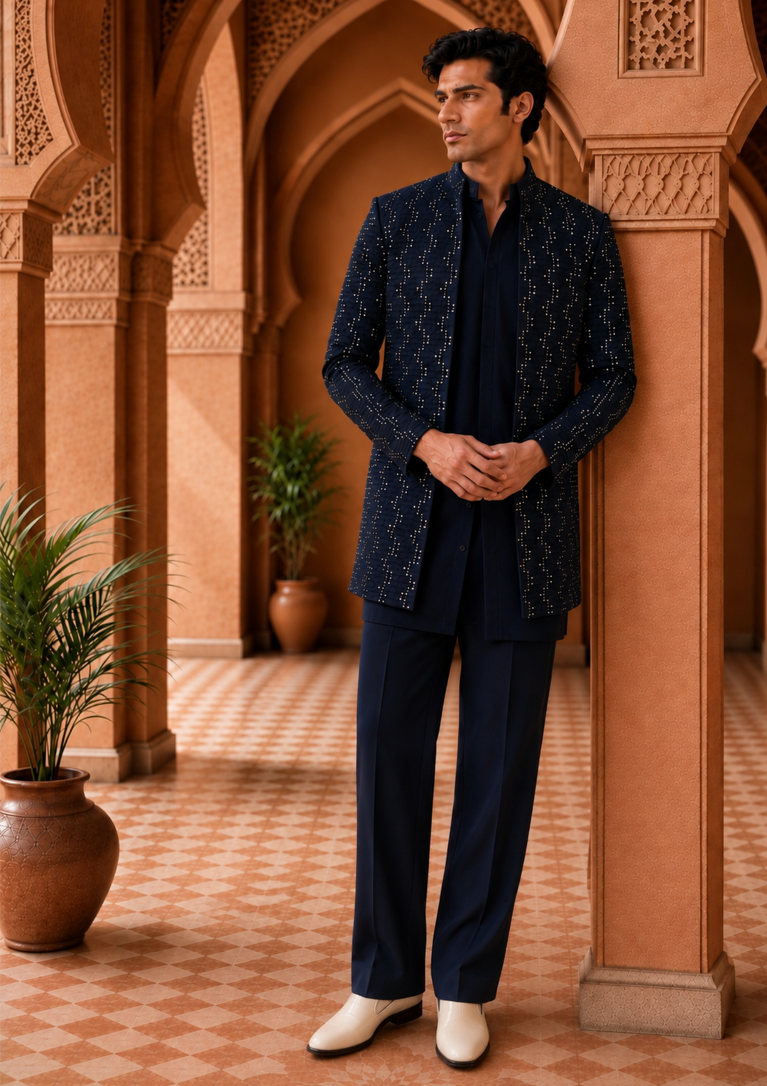 Anant Indo Western Jacket Set