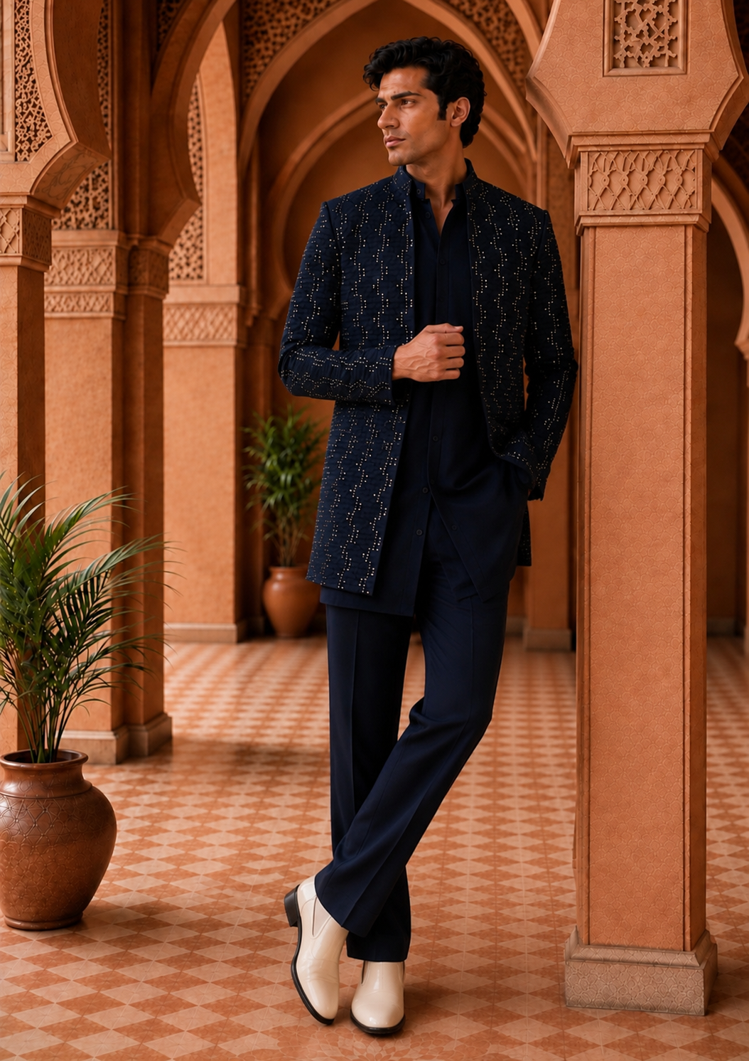 Anant Indo Western Jacket Set