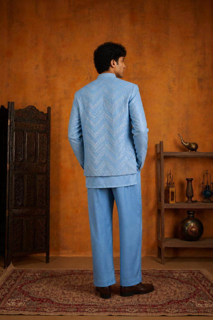Saar Indo Western Jacket Set