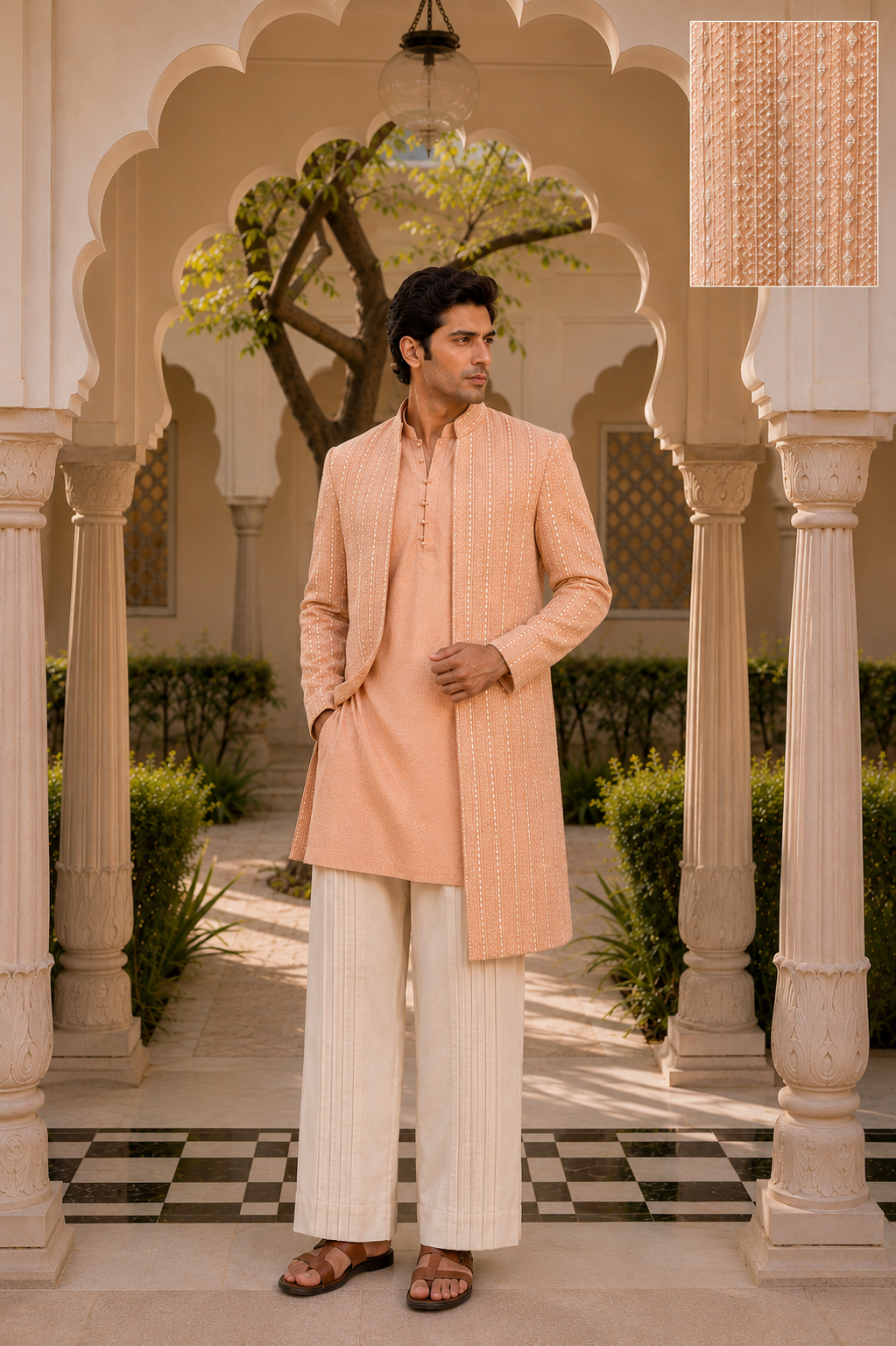 Tatva Indo Western Jacket Set