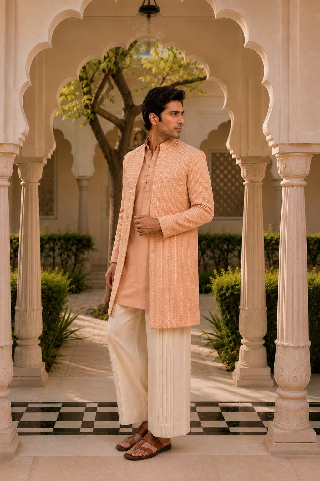 Tatva Indo Western Jacket Set