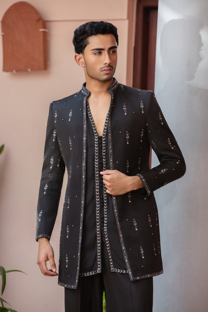 Nero Indo-Western Set