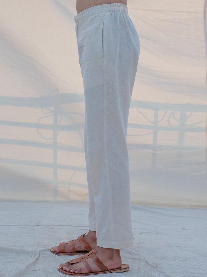 Cotton X Linen Trouser - Bohame
